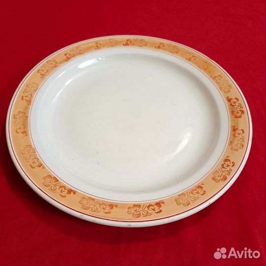 Блюдо Конаково нкмп 1930 гг. СССР фарфор