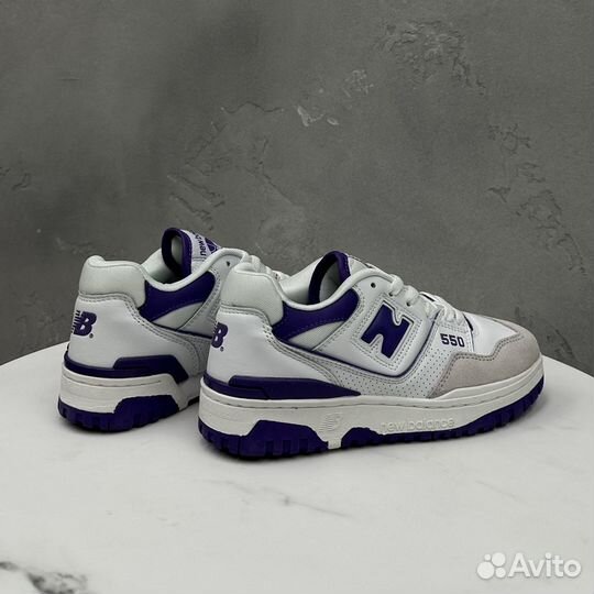 Кроссовки New Balance 550 White Purple