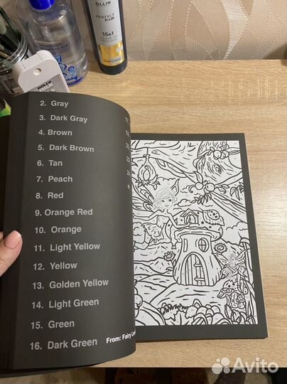 Иностранная раскраска антистресс