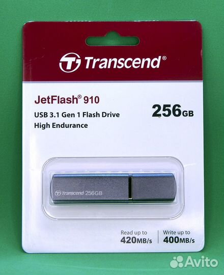 Transcend 256GB JetFlash 910 USB 3.1 TS256GJF910