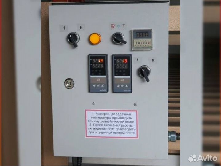 Пресс горячий для фанеровки