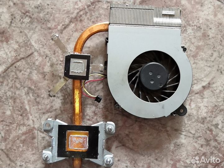 Кулер и радиатор для ноутбука hp