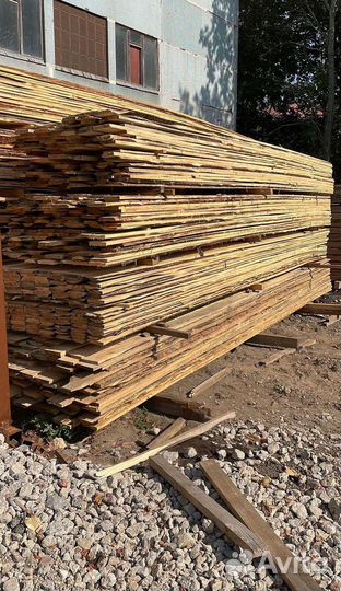 Доска обрезная 25х100х6000мм от производителя