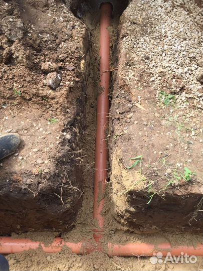 Канализация под ключ, скептик из бетонных колец