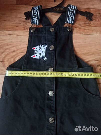 Джинсовый сарафан