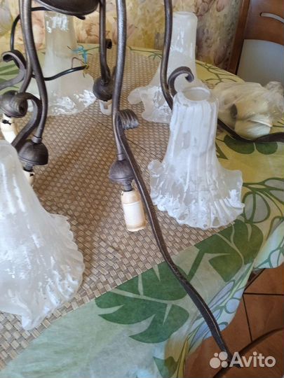 Люстра италия бу