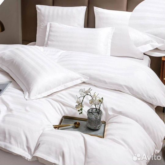 Стильный комплект постельного белья, евро