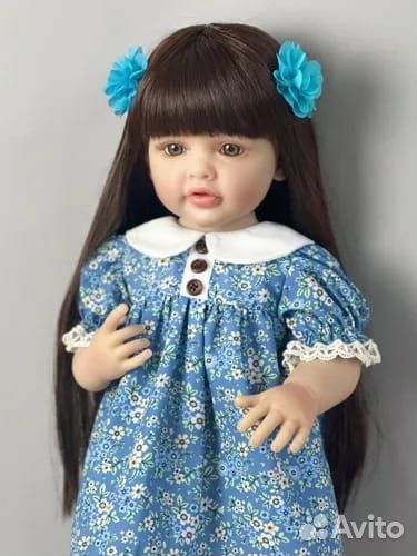 Кукла реборн силиконовая, 55 см