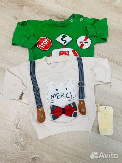 Вещи пакетом на мальчика от 62 до 74 размера