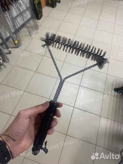 Щетка для чистки гриля 25см