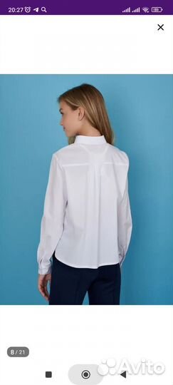 Блузка школьная 146