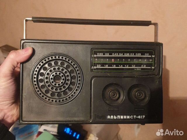 Радиоприемник старинный альпинист-417 купить в Москве | Хобби и отдых ...