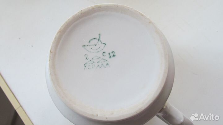 Бокал фарфоровый большой. Довбыш. Украина