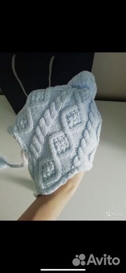 Шапочка осенняя mothercare новая размер 40