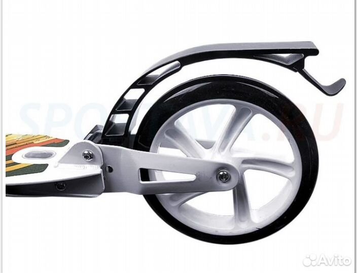 Самокат hello wood бу колеса 20см