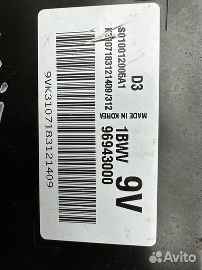 Эбу(мозги) daewoo matiz 0,8