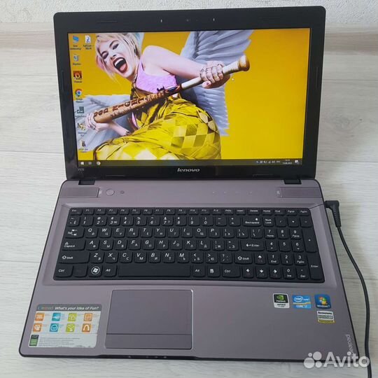 Мощный lenovo i7/4 ядра/ssd+hdd