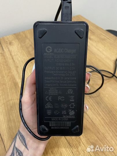 Зарядка на электросамокат kugoо G1 оригинал