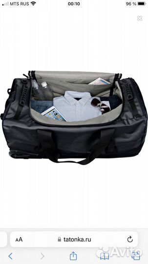 Дорожная сумка tatonka на колесиках с ручкой