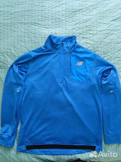 Лонгслив для бега new balance