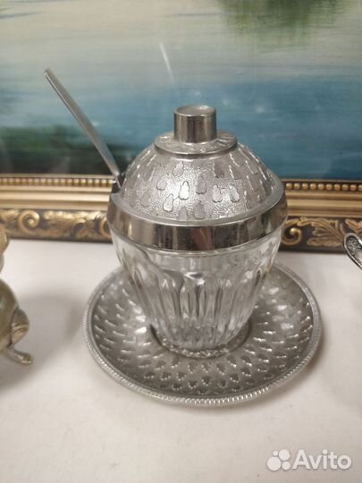 Солонки мельхиор. СССР