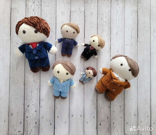 Вязаные игрушки ручной работы