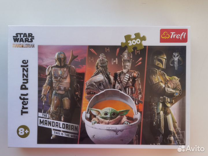 Пазл Trefl Мандалорец и Малыш Йода