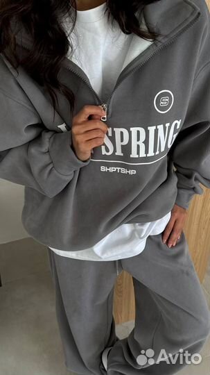 Спортивный костюм женский теплый