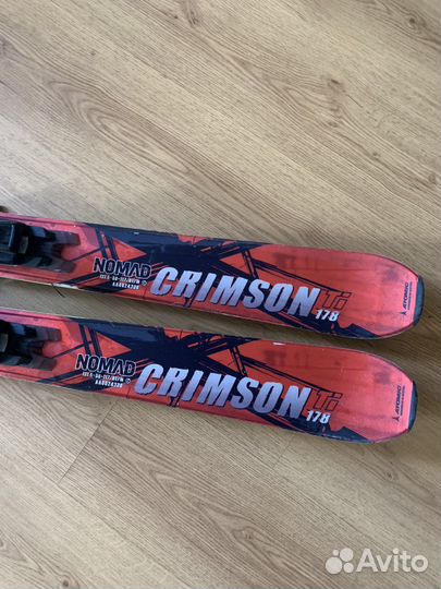 Горные лыжи Atomic Nomad Crimson Ti 178см эксперты