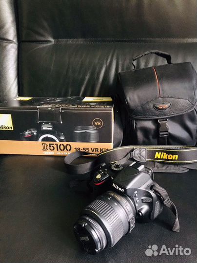 Зеркальная камера Nikon D5100 18-55mm VR Kit