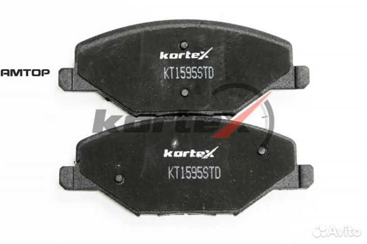 Kortex KT1595STD Колодки тормозные дисковые Kortex
