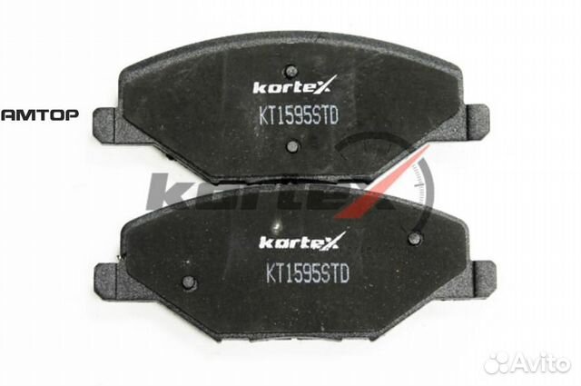 Kortex KT1595STD Колодки тормозные дисковые Kortex