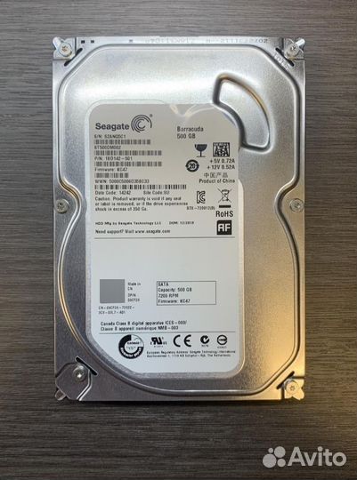 Seagate 500 гб Внутренний жесткий диск ST500DM002