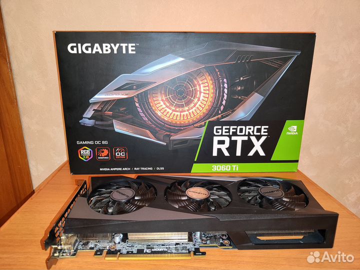 Видеокарта Gigabyte rtx 3060 ti