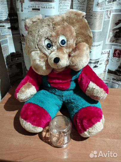 Мягкая игрушка медведь