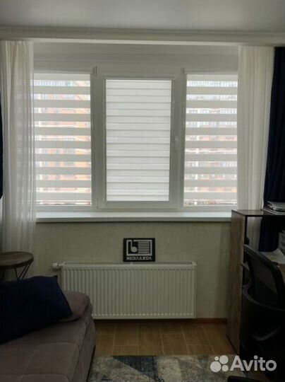 Рулонные шторы день ночь зебра C913F-D84769