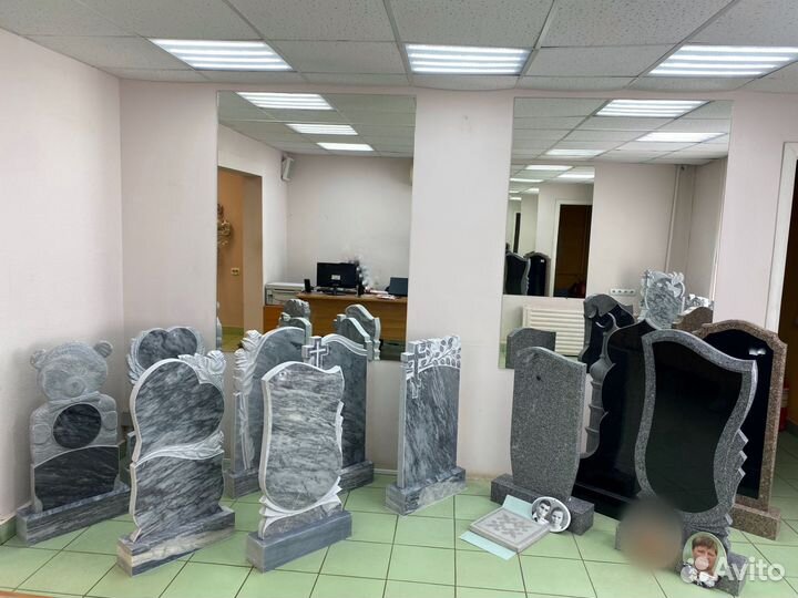 Памятники, все виды работ, установка