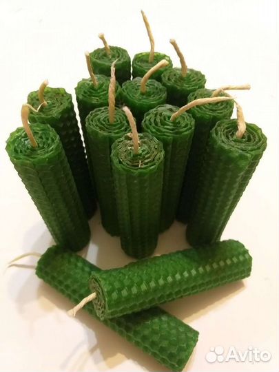 Свеча с травами 