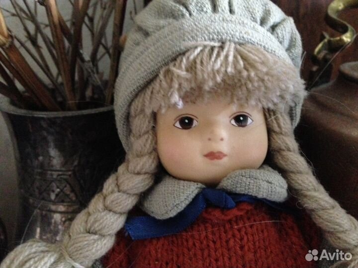 Кукла винтаж коллекционная фарфоровая Германия