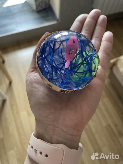 Мячи прыгуны светящиеся 6,5 см