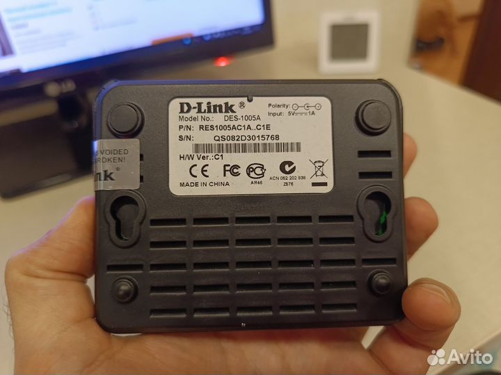 Коммутатор свитч D-Link DES-1005A
