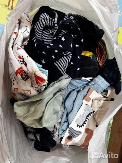 Вещи пакетом на мальчика 80