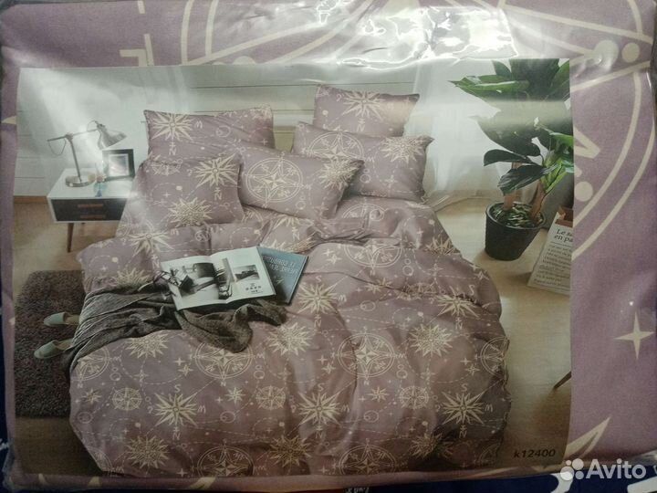 Белье постельное новое 1,5 сп