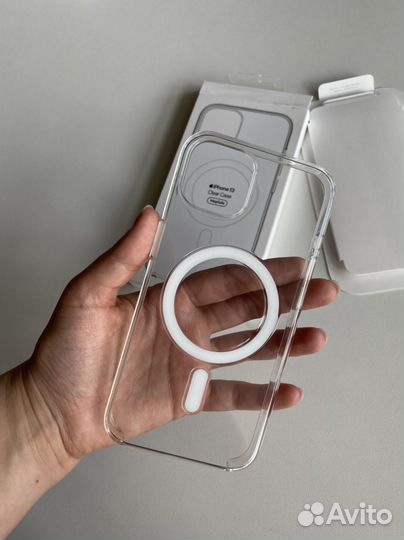Чехол Apple iPhone 13 Clear Case MagSafe