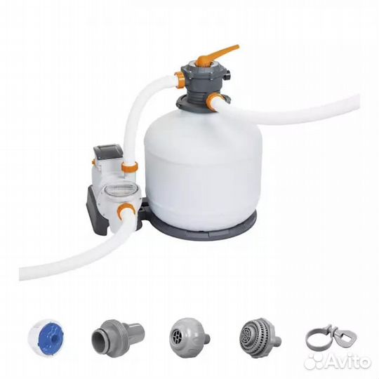 Песочный фильтр-насос 11355л/ч BestWay 58486