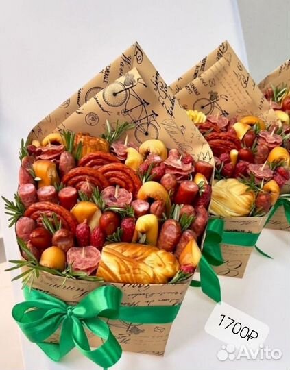 Съедобные букеты для мужчин