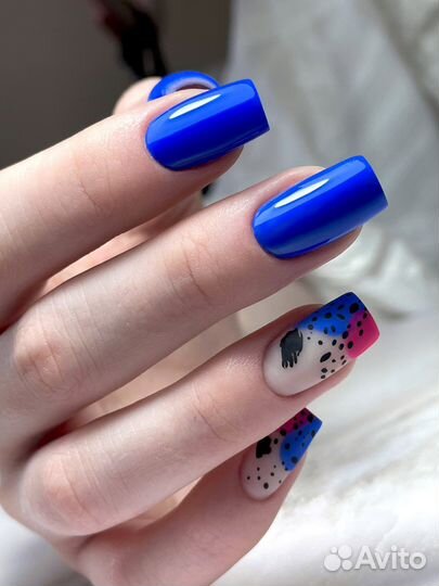 Снятие+маникюр+покрытие+укрепление