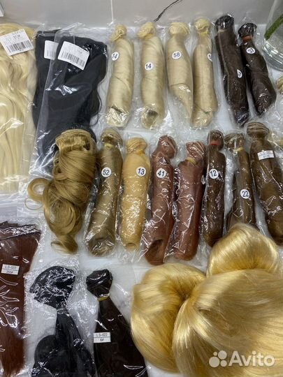 Трессы для кукол, волосы для кукол