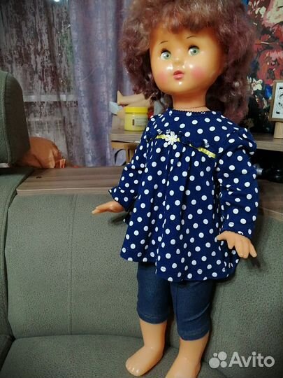 Кукла СССР Марина флиртушка