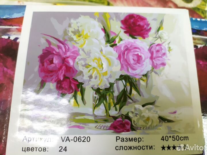 Картина по номерам новая